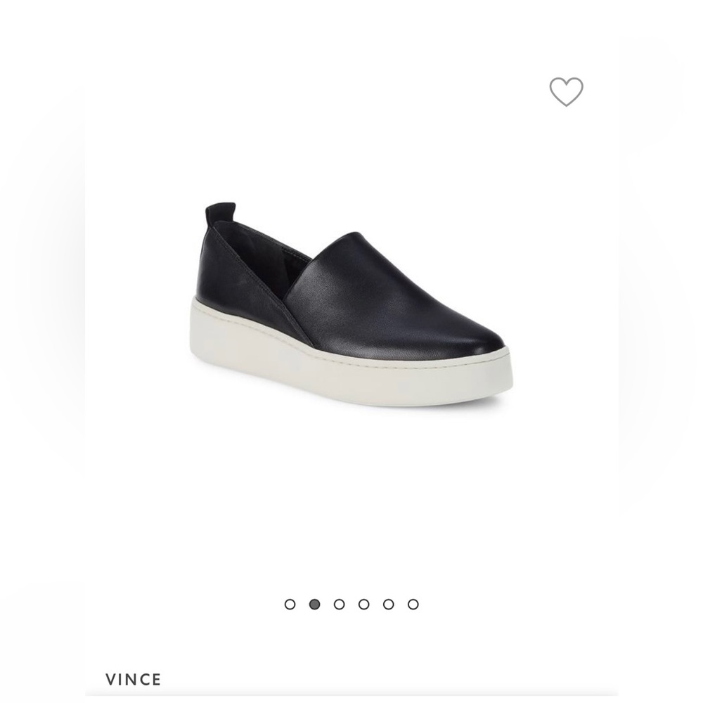 Vince Saxon-B Leather slip-on 5.5